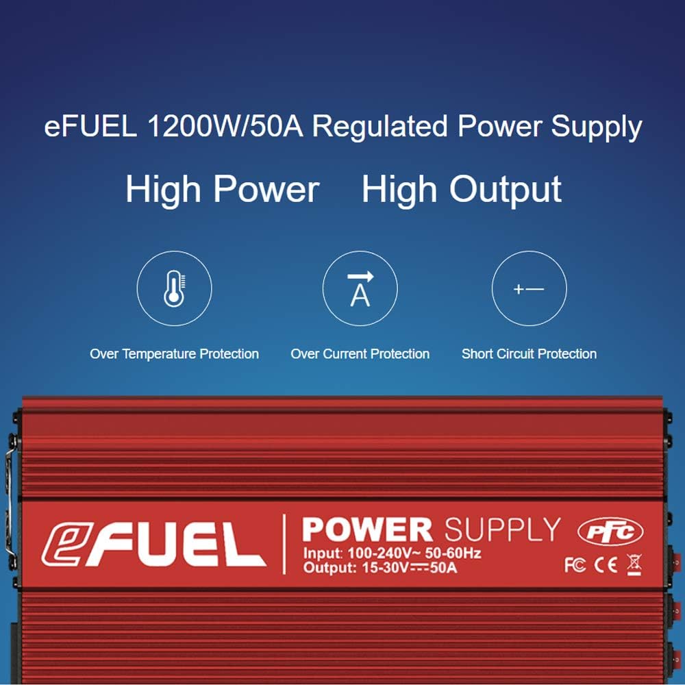 SKYRC eFUEL 1200W/50A 安定化電源 ユーザーマニュアル